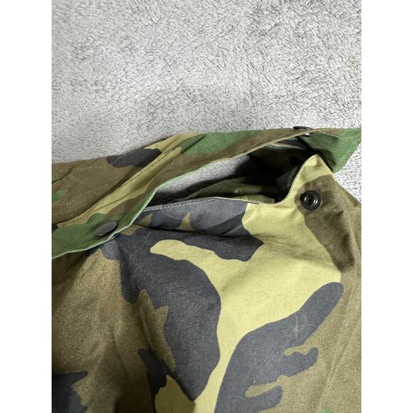 Woodland Camo USGI Improved Rainsuit Pants (IRS) Wet Weather Trousers Pants L - Picture 10 of 10